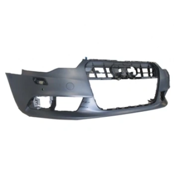 AUDI A6- 12/14; ÖN TAMPON (ASTARLI SENSÖR VE FAR YIKAMA DELİKLİ/SİS DELİKLİ) (TYG)