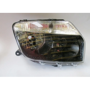 DACIA DUSTER- 10/13; FAR LAMBASI SAĞ MANUEL (İÇ AYNASI SİYAH) (H1/H7) 5 FİŞLİ (AYFAR) (E MARKLI)