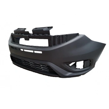 FIAT DOBLO- 15/23; ÖN TAMPON ALT/ÜST KOMPLE/TAMPON PANJURLU ÇEKİ DEMİR KAPAKLI (SİS DELİKLİ) (EUROB)