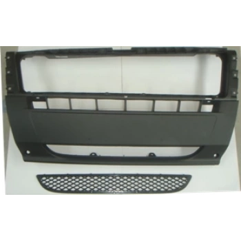 FIAT DUCATO- 07/14; ÖN TAMPON ORTA SİYAH (PANJURLU)(EUROBUMP)