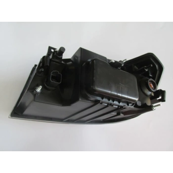 FORD TRANSIT- V184- 02/06; FAR LAMBASI SAĞ ELEKTRİKLİ/MANUEL SİYAH 4 FİŞLİ (H4)(AYFAR) (E MARKLI)