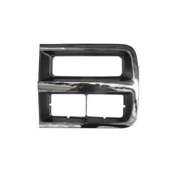 GMC SIERRA- 92/96; FAR ÇERÇEVESI SAG NIKELAJLI KOYU GRI(TYG)