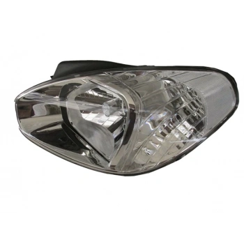 HYUNDAI ACCENT- ERA- 09/12; FAR LAMBASI SOL ELEKTRİKLİ/MOTORSUZ (BEYAZ SİNYALLİ) (H4) (AYFAR)