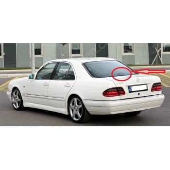 MERCEDES E CLASS- W210- 00/02; ARKA FREN LAMBA ÇERÇEVE KAPAĞI (3.STOP)