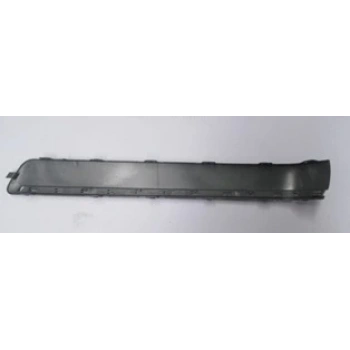 MERCEDES E CLASS- W210- 00/02; ARKA TAMPON BANDI SOL SİYAH NİKELAJ DELİKLİ (TW)