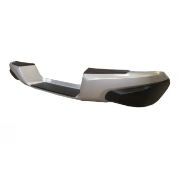 MITSUBISHI L200- PICK UP- 15/18; ARKA TAMPON GRİ/SİYAH (ORİJİNAL RENK)(BAĞLANTI BRAKETLİ)(FPI)