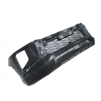 MITSUBISHI L200- PICK UP- 19/22; ÖN TAMPON SİYAH (PANJURLU/KARLIKLI/FAR YIKAMA DELİKSİZ(TYG/FPI)