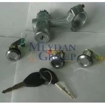 NISSAN MICRA- K11- 93/97; KONTAK KILIT SETI (3LÜ) (KONTAK/KAPI/BAGAJ) (TERMIKLI)