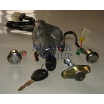 NISSAN SUNNY- B13- 90/94; KONTAK KİLİT SETİ (3LÜ) (KONTAK/KAPI/BAGAJ)