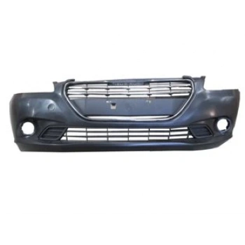 PEUGEOT 301- 13/16; ÖN TAMPON SİYAH (PANJURLU/SİS BRAKETLİ/NİKELAJ ÇITALI/ÇEKİ KAPAKLI)(TW)