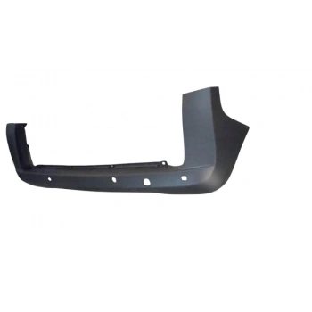 PEUGEOT BIPPER- 08/17; ARKA TAMPON SIYAH (BAGAJ KAPAGI YUKARIYA AÇILAN TEK KAPI)SENSÖR DELIKLI