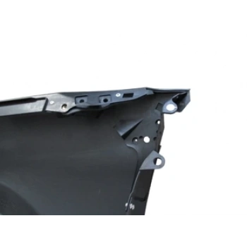 RENAULT MEGANE- 2- 03/09; ÖN ÇAMURLUK DELİKLİ SAĞ SİYAH PLASTİK (EUROBUMP/SIMYI)