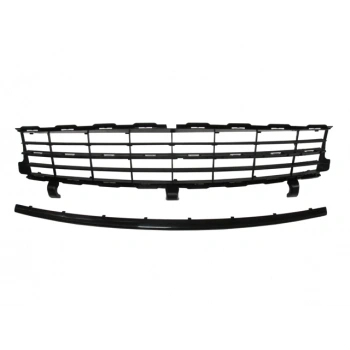 RENAULT SCENIC- 2- 07/09; ÖN TAMPON PANJURU ORTA SİYAH (DIŞ ÇITASI SİYAH) 2PARÇA (TW)