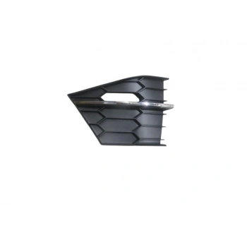 SKODA SUPERB- 15/18; ÖN TAMPON PANJURU SOL SİYAH (NİKELAJ ÇITALI)(TW)