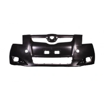 TOYOTA AURIS- 07/10; ÖN TAMPON SİYAH (SİS DELİKLİ/PANJURSUZ KARLIKSIZ) (TYG)