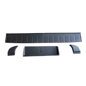 TOYOTA HILUX- PICK UP VIGO- 05/11; ARKA TAMPON ÜST PLASTİĞİ SET(4 PARÇA)(YAN SANAYİ TAMPON İÇİN)