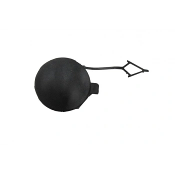 VOLKSWAGEN CADDY- 21/25; ÖN TAMPON ÇEKİ DEMİR KAPAĞI (PÜTÜRLÜ) (SİYAH)