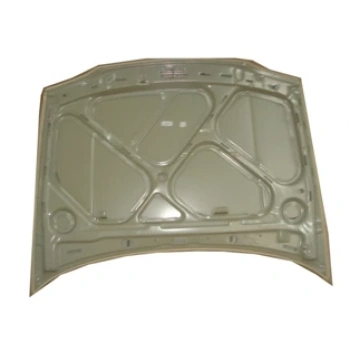 VOLKSWAGEN GOLF- 3- 92/98; MOTOR KAPUTU (UÇ KISMI DÜZ TİP) GRİ BOYALI (İCELİ/ÇEKOMASTİKLİ) (SIMYI)