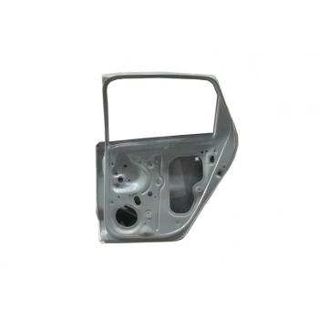 VOLKSWAGEN POLO- 6- 10/17; ARKA KAPI KOMPLE SAĞ GRİ BOYALI (İCELİ/ÇEKOMASTİKLİ) (SIMYI)