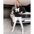 Siyah M Şardonlu Polar Sweat