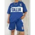 Mavi Italia Oversize Unisex Şortlu Takım