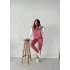 Gül Kurusu Kargo Cep Çift Renk Eşofman Takımı