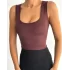 Kahve Oysho Likralı Top