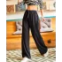 Siyah Soft Viskon Fresh Pantolon