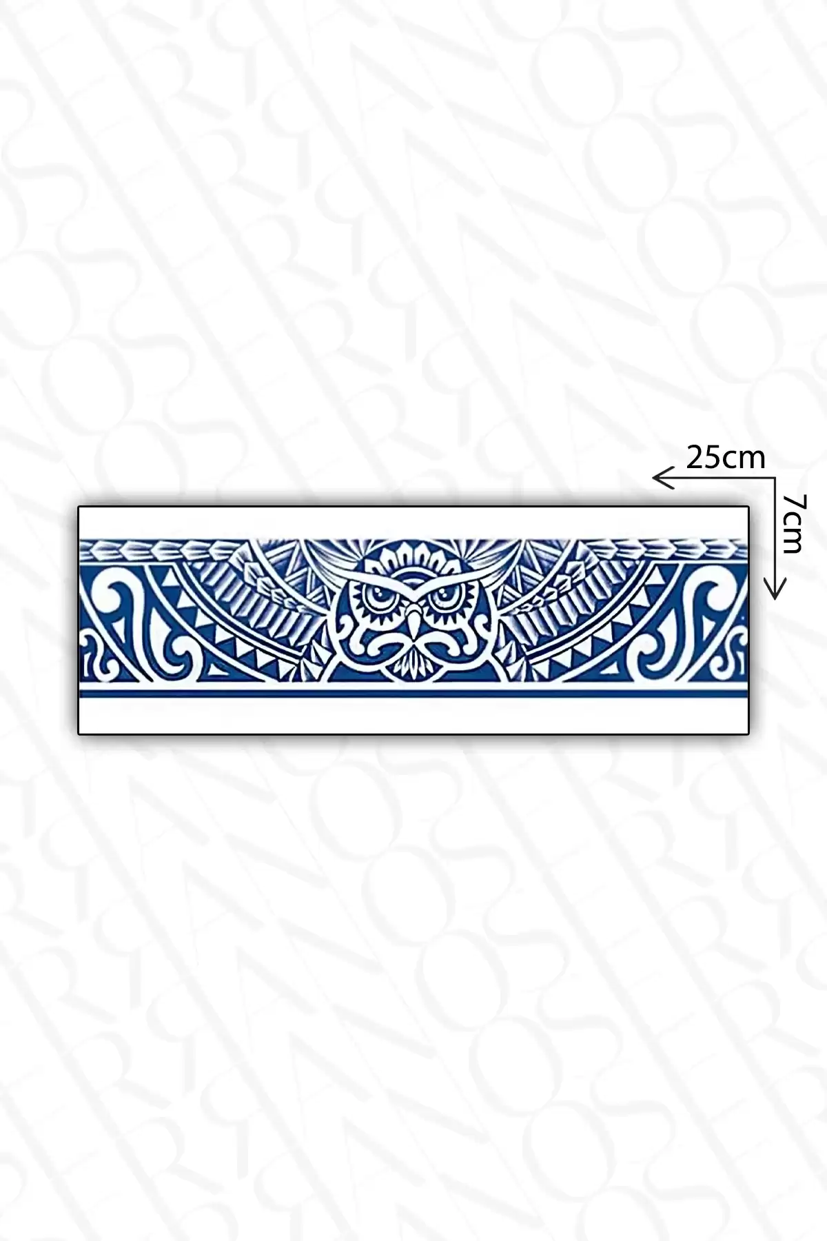 30 Gün / 1 Ay Kalıcı Jartiyer, Göbek, Bel Dövme Tattoo - 12 Saat Sonra Kararır