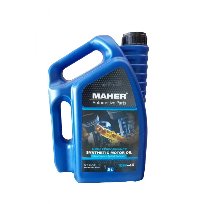 10W40 MOTOR YAĞI BENZİN-DİZEL MAHER 5LT.