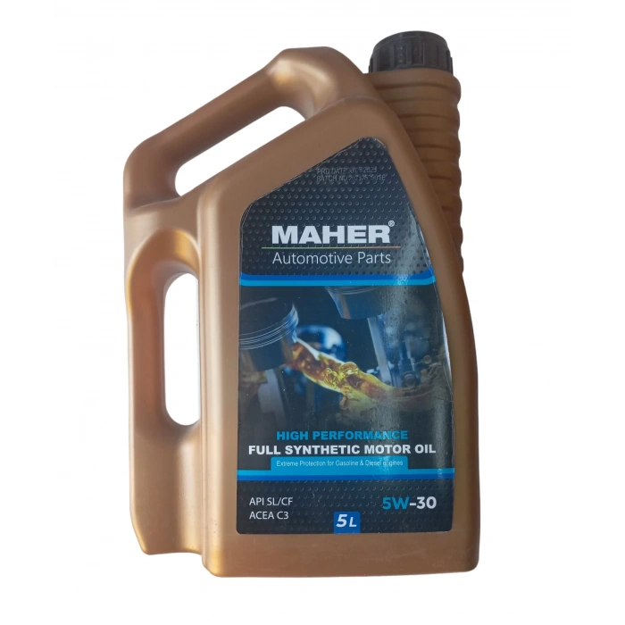 5W30 MOTOR YAĞI BENZİN-DİZEL MAHER 5LT.