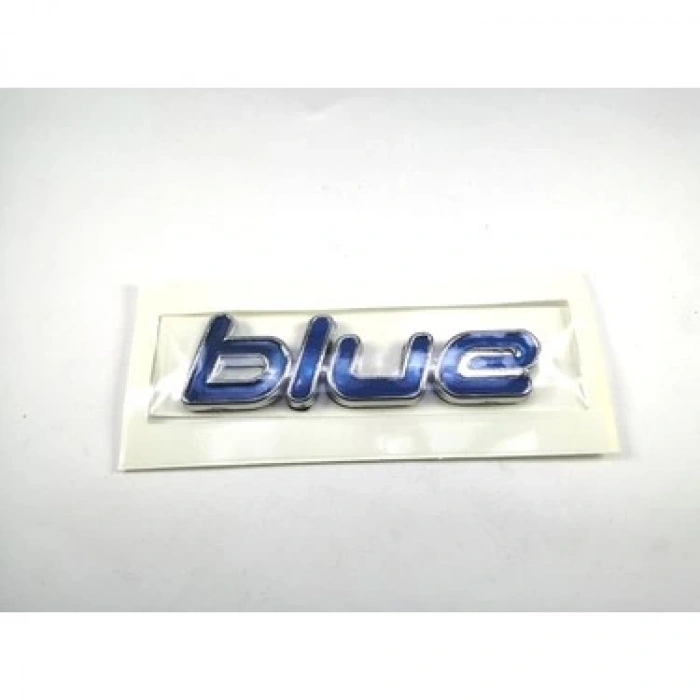 ARMA ARKA HYUNDAİ ACCENT BLUE YAZI MAVİ 8.5CM (KÜÇÜK)