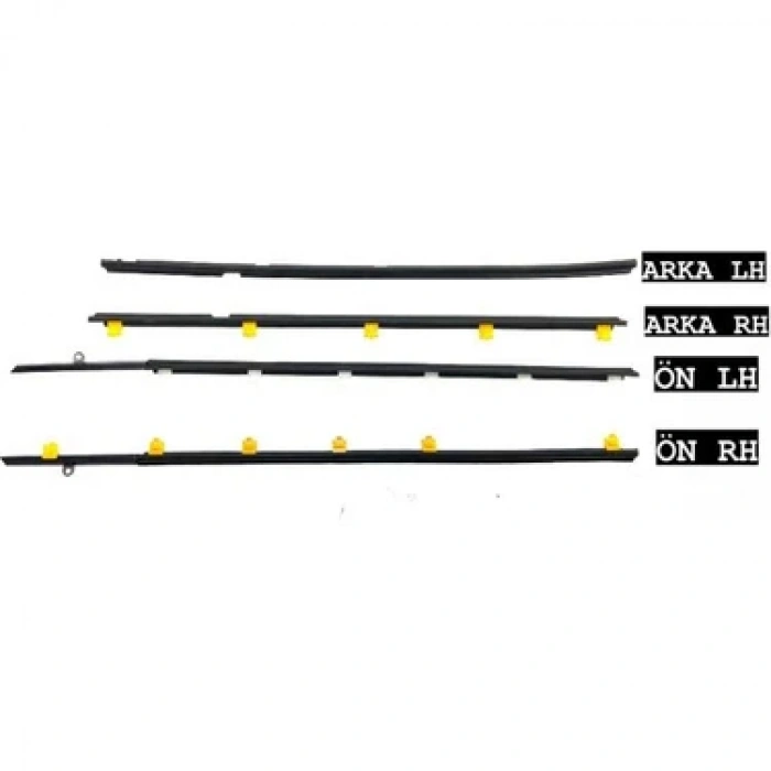 CAM SIYIRICI ÇITA FİTİL DIŞ TOYOTA COROLLA AE101 93-98 4 CAM TAKIM (DIŞ ALT)