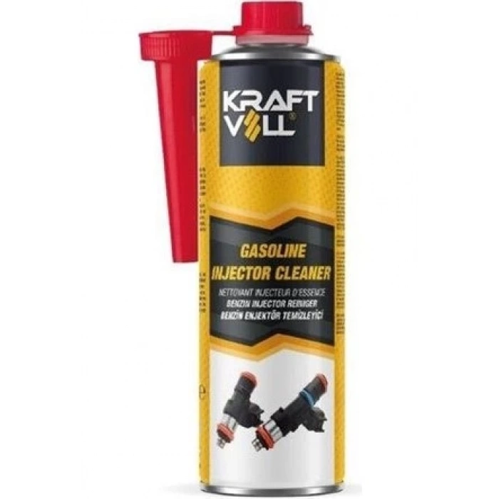 ENJEKTÖR TEMİZLEYİCİ YAKIT KATKISI BENZİNLİ ARAÇLAR 300ML. KRAFTVOLL