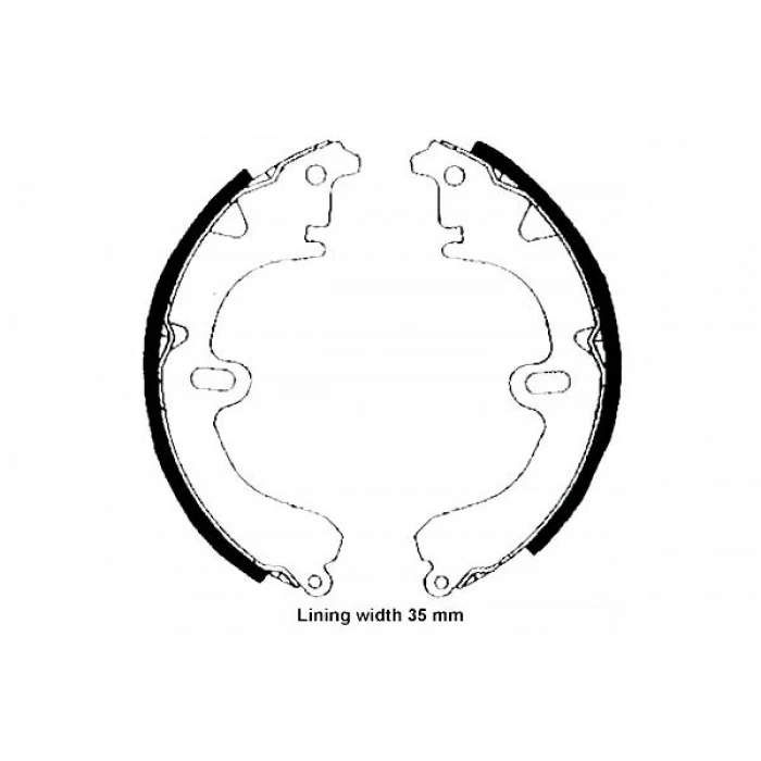 FREN BALATA ARKA PAPUÇ TOYOTA CORONA 92-98 AT191 /82285A2285
