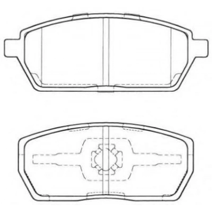 FREN BALATA SUZUKİ CARRY 90-98 SK410 ÖN TAKIM 55200-50FA0