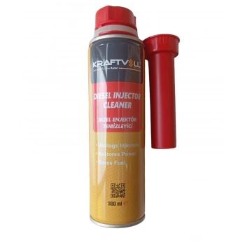 ENJEKTÖR TEMİZLEYİCİ YAKIT KATKISI DİZEL ARAÇLAR 300ML. KRAFTVOLL