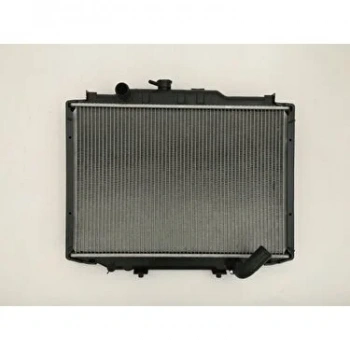 RADYATÖR SU MİTSUBİSHİ L300 MİNİBÜS 1994- ALT BOĞAZ L ÇIKIŞ KALINLIK 26MM 400X590MM