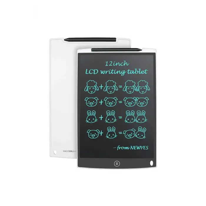 12 Inc Writing Lcd Grafik Dijital Kalemli Çizim Tableti Yazı Tahta Not Yazma Eğitim Tableti