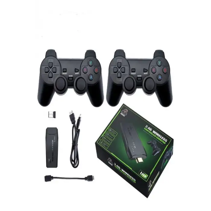 2.4g Kablosuz Çift Kol Retro Oyunlar 4k Game Stick 3500 Oyun