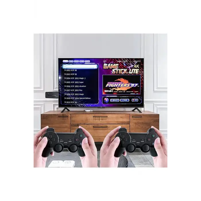 2.4g Kablosuz Çift Kol Retro Oyunlar 4k Game Stick 3500 Oyun