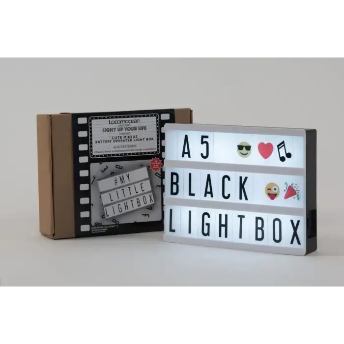 A5 Işıklı Harfli Dekoratif Led Pano Lightbox