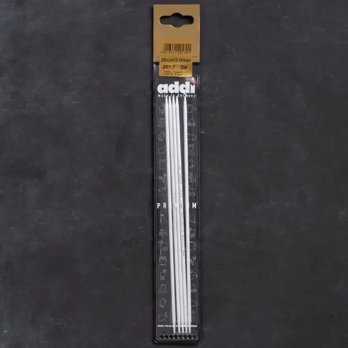Addi 3mm 20cm 5 li Çorap Şişi 201-7