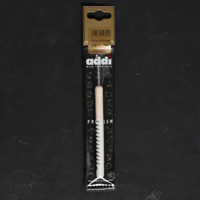 Addi 4,5 Mm 15 Cm Plastik Saplı Yün Tığ - 148-7