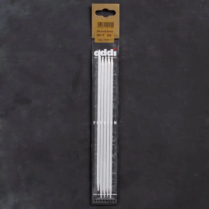 Addi 4,5mm 20cm 5 li Çorap Şişi - 201-7