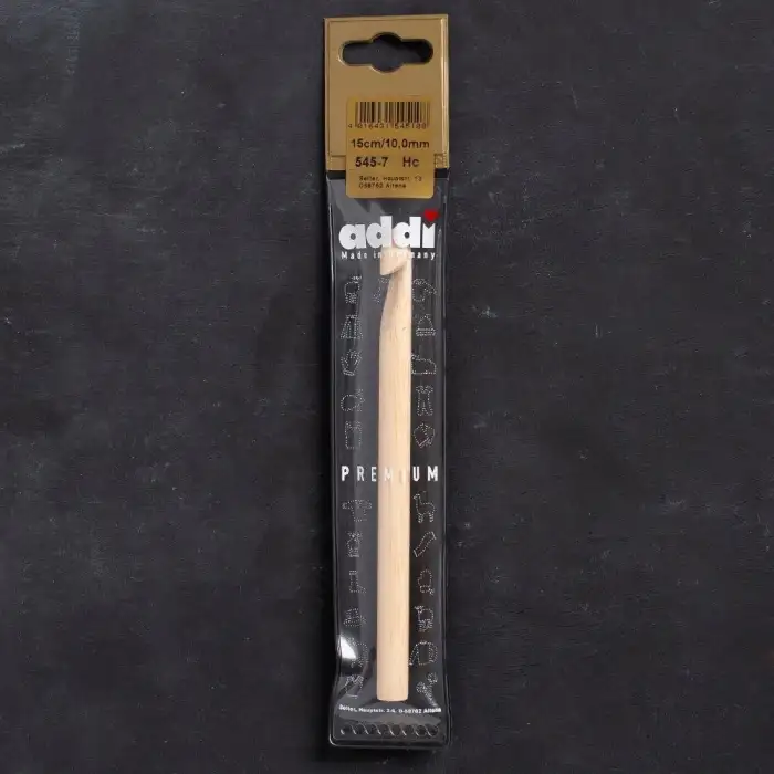 Addi Bambus 10mm 15cm Bambu Yün Tığ - 545-7