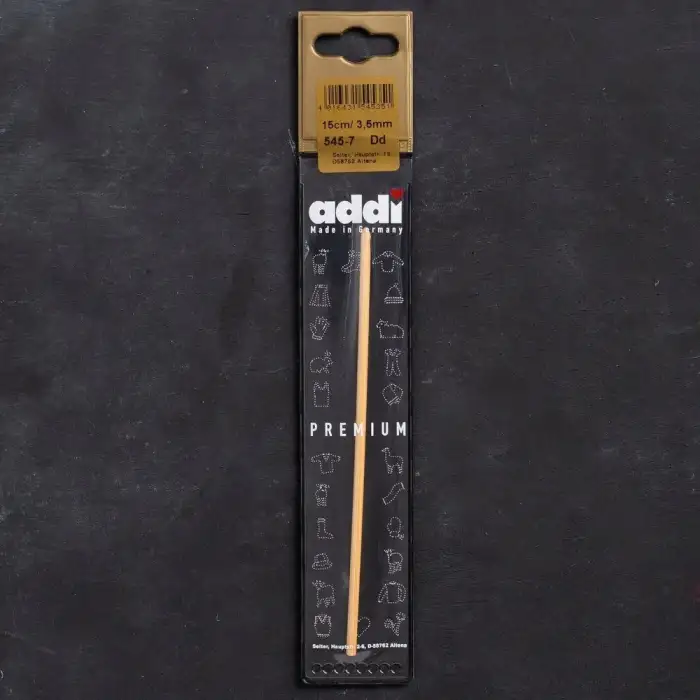 Addi Bambus 3,5mm 15cm Bambu Yün Tığ - 545-7