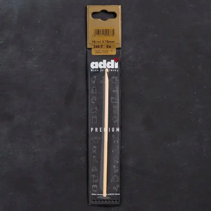 Addi Bambus 3,75mm 15cm Bambu Yün Tığ - 545-7