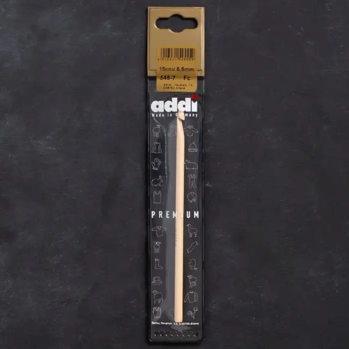 Addi Bambus 5,5mm 15cm Bambu Yün Tığ - 545-7
