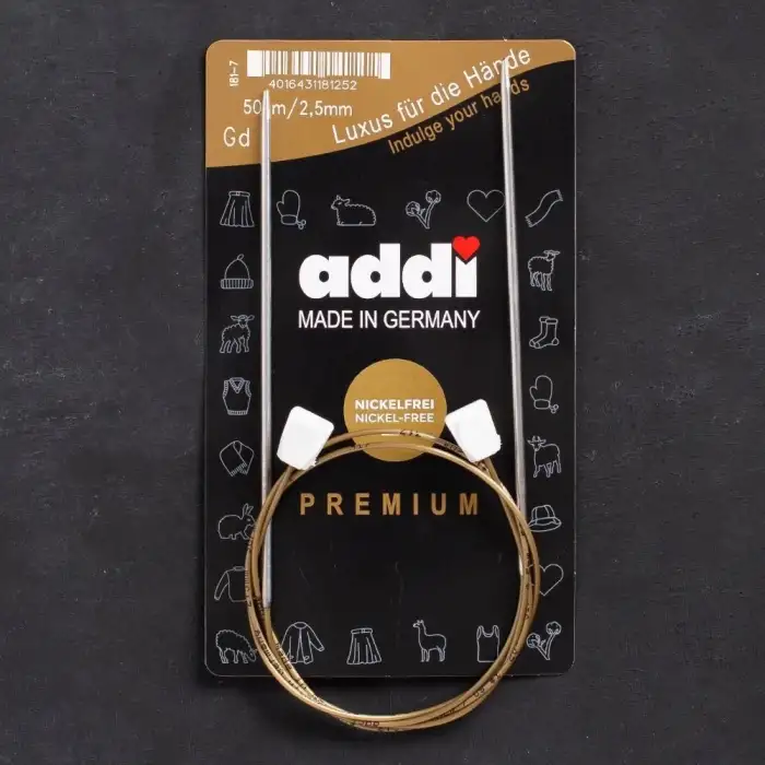 Addi Flexi-Bel 2,5mm 50cm Esnek Örgü Şişi - 181-7